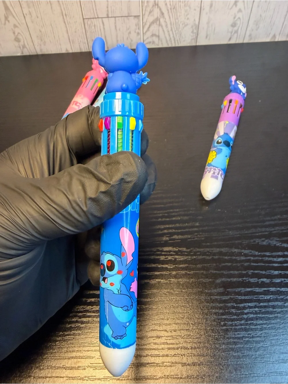 4Pcs Lilo And Stitch Character Multi-Color Retractable Pens for Kids